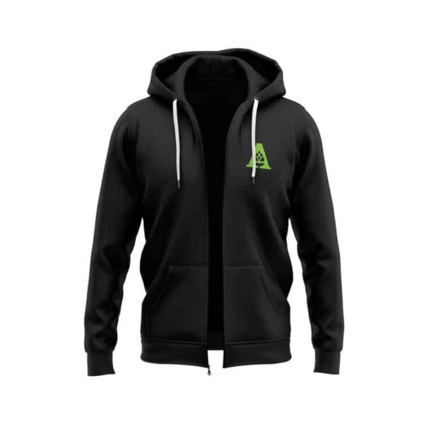 Anderson Logo Zip Up Hoodie