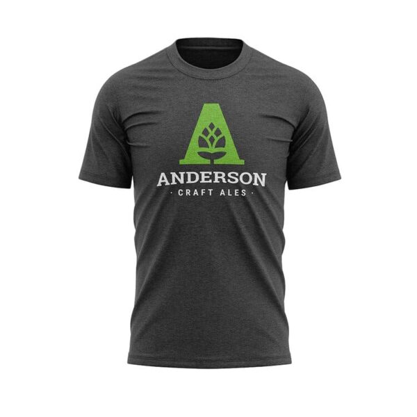 Anderson Logo T-Shirt – Grey